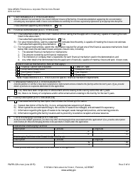 ADEQ Form P&amp;PRU Non-msw Landfill Individual Aquifer Protection Permit Application - Arizona, Page 5