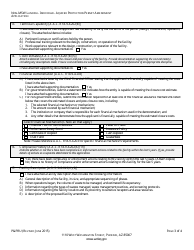 ADEQ Form P&amp;PRU Non-msw Landfill Individual Aquifer Protection Permit Amendment Application - Arizona, Page 6