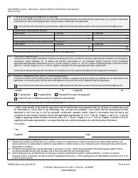 ADEQ Form P&amp;PRU Non-msw Landfill Individual Aquifer Protection Permit Amendment Application - Arizona, Page 7