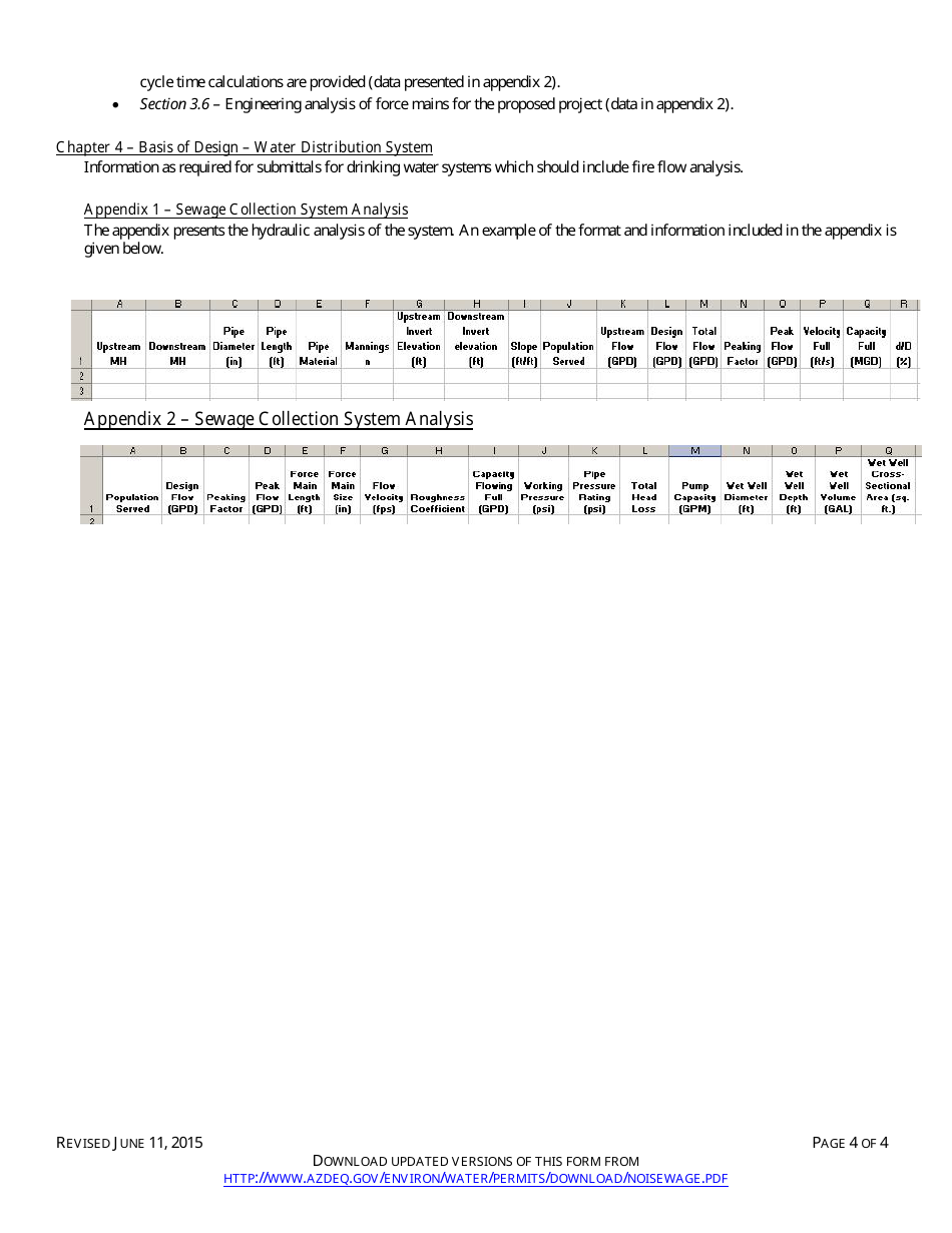 Engineering Review - Notice of Intent to Discharge - Sewage Collection System (4.01 Gp) - Arizona, Page 13