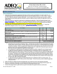 Engineering Review - Notice of Intent to Discharge - Sewage Collection System (4.01 Gp) - Arizona