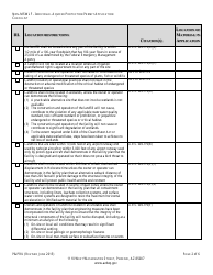 ADEQ Form P&amp;PRU Non-msw Landfill Individual Aquifer Protection Permit Application Checklist - Arizona, Page 3