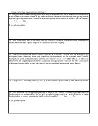 Prospective Purchaser Agreement Application Form - Arizona, Page 5