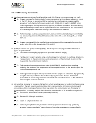 Ust Corrective Action - Initial Site Characterization (90 Day) Report Checklist - Arizona, Page 3