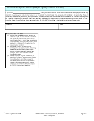 Notice of Intent (Noi) for a Type 3 Reclaimed Water General Permit, Gray Water - Arizona, Page 4