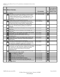 ADEQ Form P&amp;PRU Municipal Solid Waste Landfill Solid Waste Facility Plan Approval Amendment Application Checklist - Arizona, Page 11