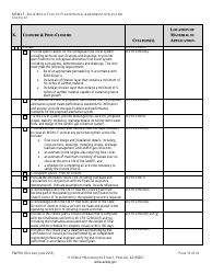 ADEQ Form P&amp;PRU Municipal Solid Waste Landfill Solid Waste Facility Plan Approval Amendment Application Checklist - Arizona, Page 14