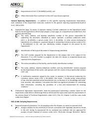 Ust Corrective Action - Lust Case Closure Checklist - Arizona, Page 7