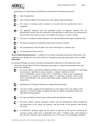 Ust Corrective Action - Lust Site Classification Checklist - Arizona, Page 2