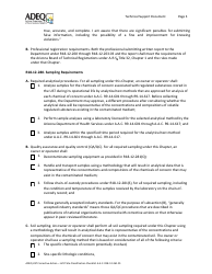 Ust Corrective Action - Lust Site Classification Checklist - Arizona, Page 3