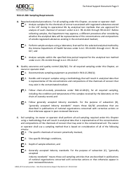 Ust Corrective Action - Site Characterization Report Checklist - Arizona, Page 3