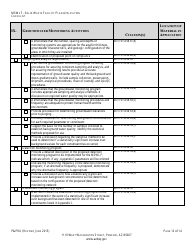 ADEQ Form P&amp;PRU Municipal Solid Waste Landfill Solid Waste Facility Plan Application Checklist - Arizona, Page 13