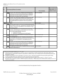 ADEQ Form P&amp;PRU Municipal Solid Waste Landfill Solid Waste Facility Plan Application Checklist - Arizona, Page 15