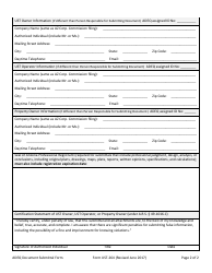 ADEQ Form UST-264 Document Submittal Form - Arizona, Page 2