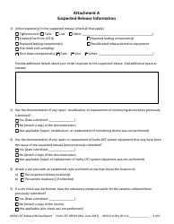 ADEQ Form UST-264 Document Submittal Form - Arizona, Page 5