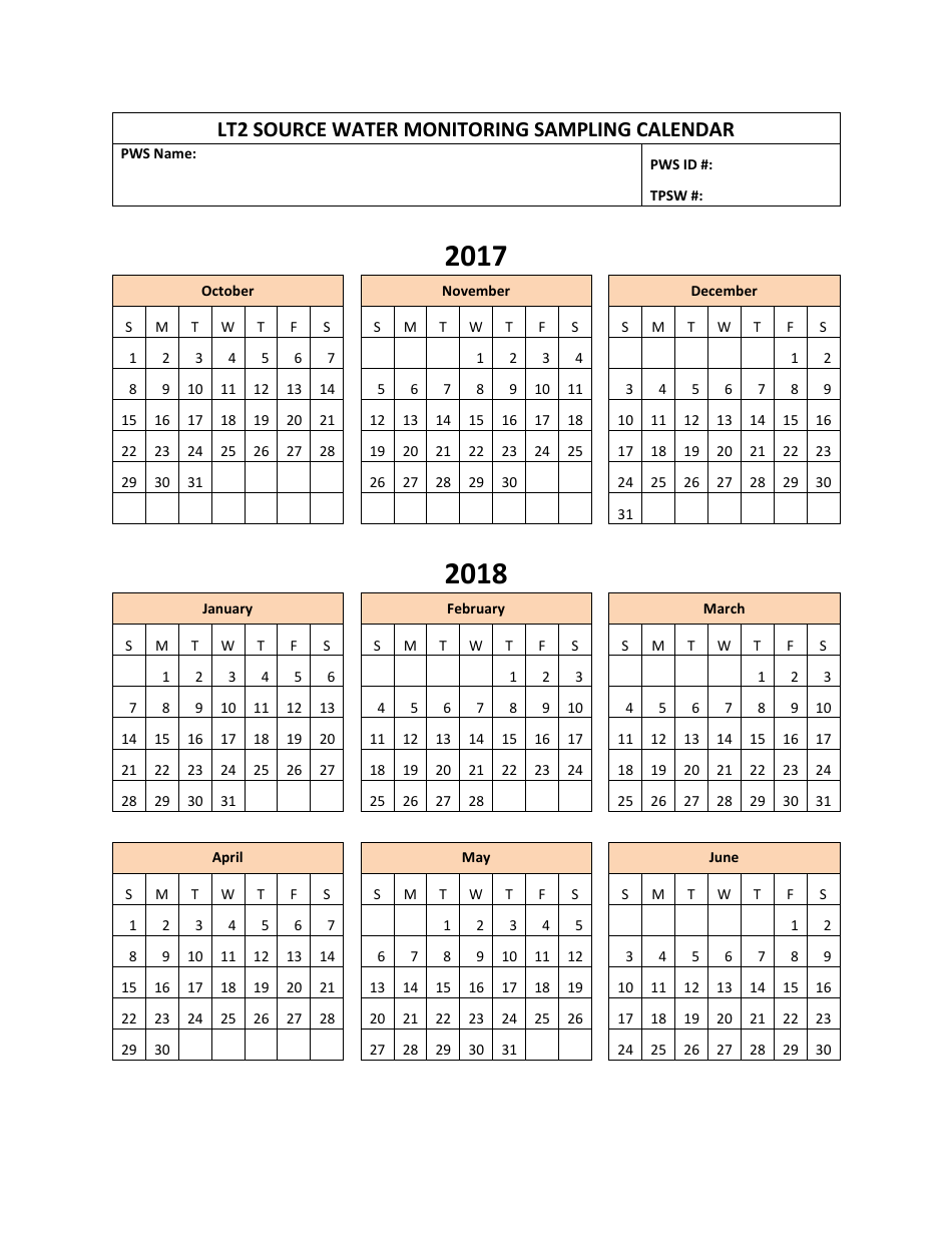 ADEQ Form DWAR20 (CHECKLIST) Source Water Sampling Plan Requirements Checklist - Long Term 2 Enhanced Surface Water Treatment Rule - Arizona, Page 3