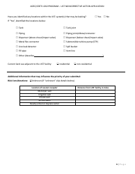 Application Form for Ust Noncorrective Action for Baseline Assessment - State Lead Program - Arizona, Page 6
