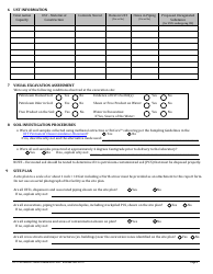 Ust Permanent Closure Assessment Report Form - Arizona, Page 2