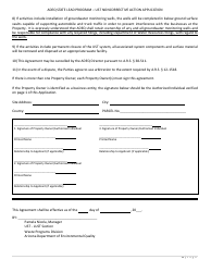 Application Form for Ust Noncorrective Action for Confirmation of Suspected Release - State Lead Program - Arizona, Page 8