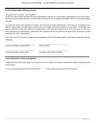 Application Form for State Lead Program - Noncorrective Action for Ust Permanent Closure - Arizona, Page 3