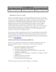 Arizona Point of Use Compliance Program Guidance - Arizona, Page 11