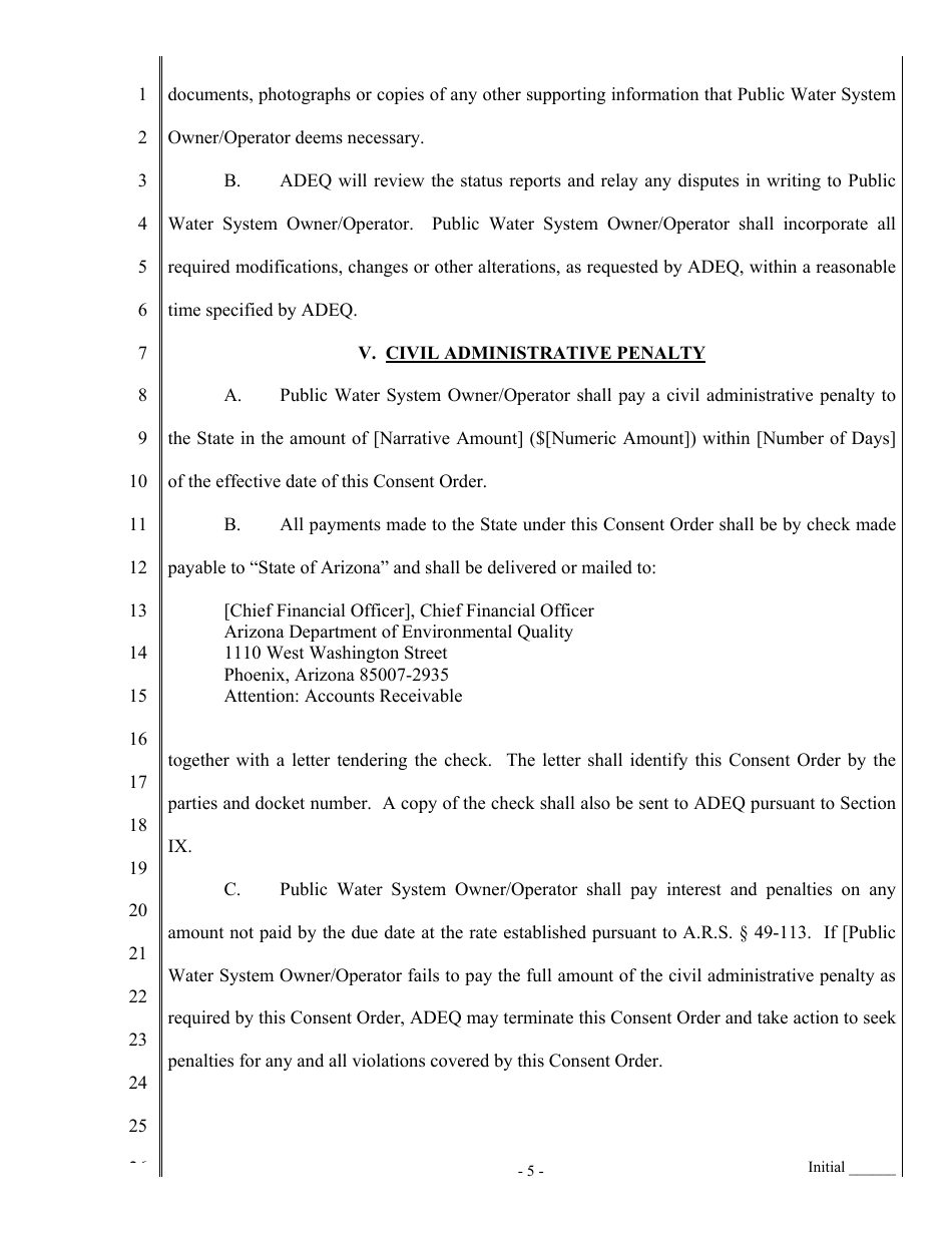 Arizona Point of Use Compliance Program Guidance - Arizona, Page 23