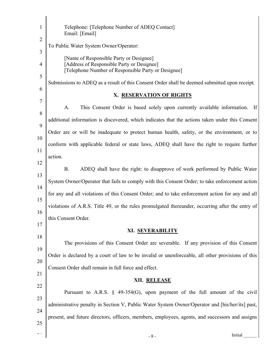 Arizona Point of Use Compliance Program Guidance - Arizona, Page 26