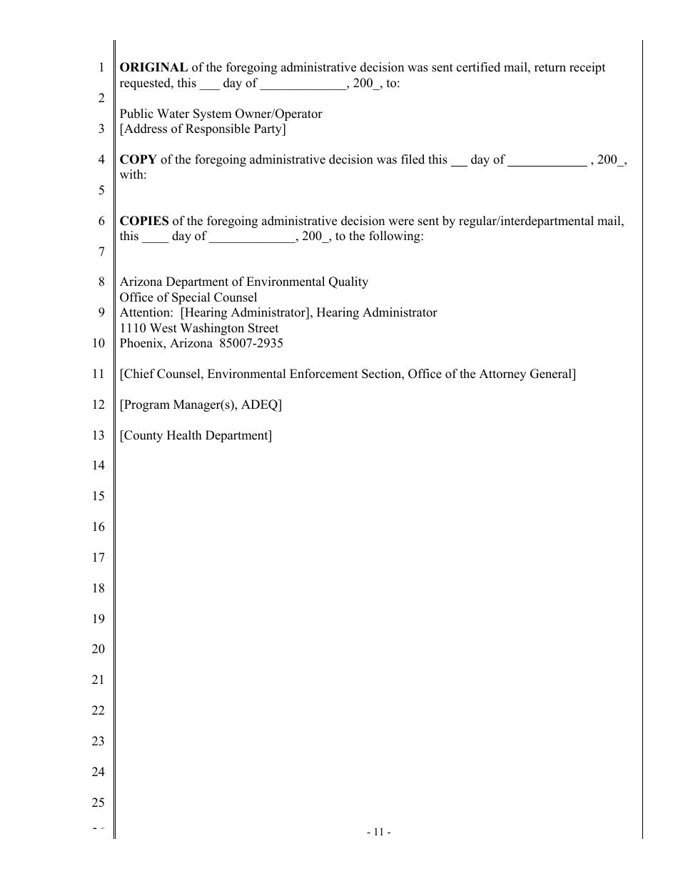 Arizona Point of Use Compliance Program Guidance - Arizona, Page 29