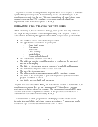 Arizona Point of Use Compliance Program Guidance - Arizona, Page 4
