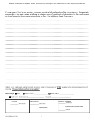 Form ADR220 Application for Duplicate License - Arizona, Page 2