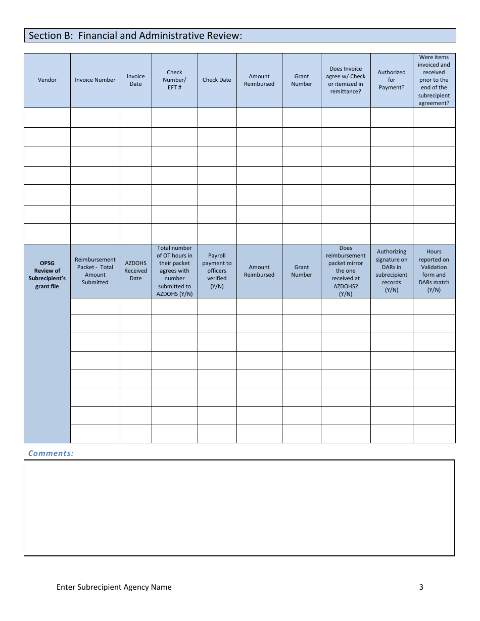 Arizona Site Monitoring Form - Fill Out, Sign Online and Download PDF ...