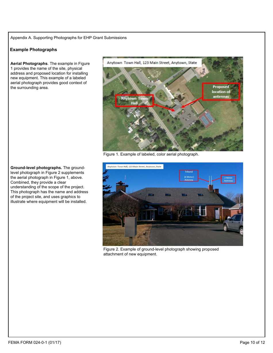 FEMA Form 024-0-1 Environmental and Historic Preservation Screening Form, Page 10