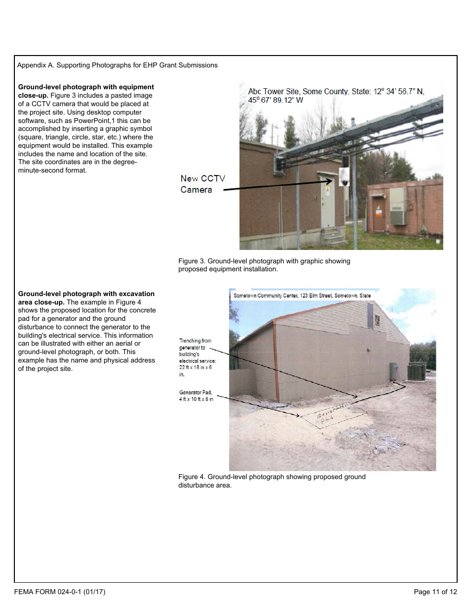FEMA Form 024-0-1 Environmental and Historic Preservation Screening Form, Page 11