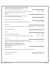 FEMA Form 024-0-1 Environmental and Historic Preservation Screening Form, Page 6