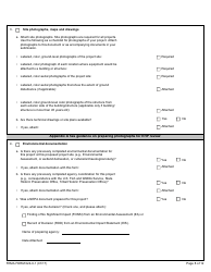 FEMA Form 024-0-1 Environmental and Historic Preservation Screening Form, Page 8
