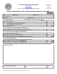 Form COM-500 Property Management Trust Account Reconciliation - Arizona, Page 5