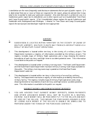 Document preview: Disclosure Report (Public Report) Statements - Arizona