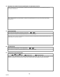 Sonora, Mexico Application for Arizona Subdivision Public Report Form - Arizona, Page 10