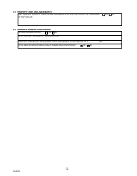 Sonora, Mexico Application for Arizona Subdivision Public Report Form - Arizona, Page 12