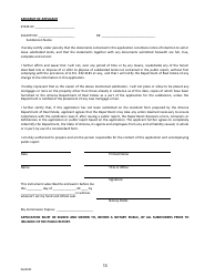 Sonora, Mexico Application for Arizona Subdivision Public Report Form - Arizona, Page 13