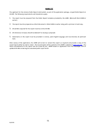 Sonora, Mexico Application for Arizona Subdivision Public Report Form - Arizona, Page 15