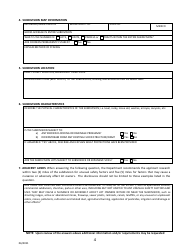 Sonora, Mexico Application for Arizona Subdivision Public Report Form - Arizona, Page 4