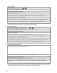 Sonora, Mexico Application for Arizona Subdivision Public Report Form - Arizona, Page 9