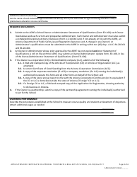 Form ED-100 Real Estate School Certification Approval Application - Arizona, Page 2