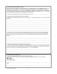 Form RF-107 Application for Payment From the Arizona Real Estate Recovery Fund - Arizona, Page 4