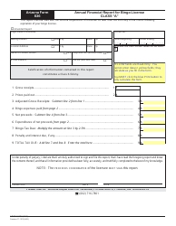Arizona Form 836 (ADOR10402) Annual Financial Report for Bingo License Class &quot;a&quot; - Arizona