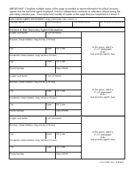 Form L-BBAR Bail Bond Agent Annual Report - Arizona, Page 2