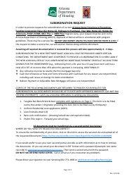 Tangible Net Benefit Worksheet - Arizona, Page 2