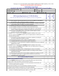 Facility Security Plan (Fsp) Review Checklist, Page 21