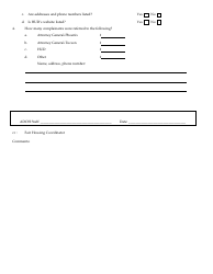 On-Site Monitoring Form - Affirmatively Furthering Fair Housing (Affh) - Arizona, Page 2